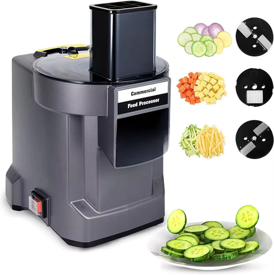 Electric Vegetable Chopper Compact Food Processor for Quick Slicing & Dicing