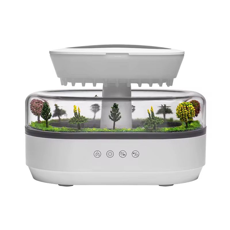Rainfall Aroma Diffuser Ultrasonic Essential Oil Humidifier for Relaxation & Home Ambiance