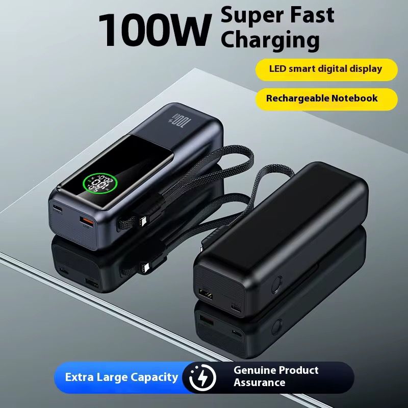 High-Capacity Laptop Power Bank Portable Charger for Laptops & USB-C Devices